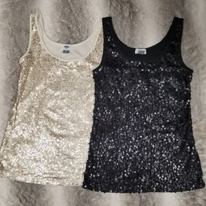 Sequin Tank Tops